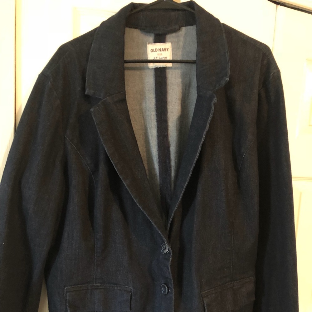 XXL blue jean Blazer